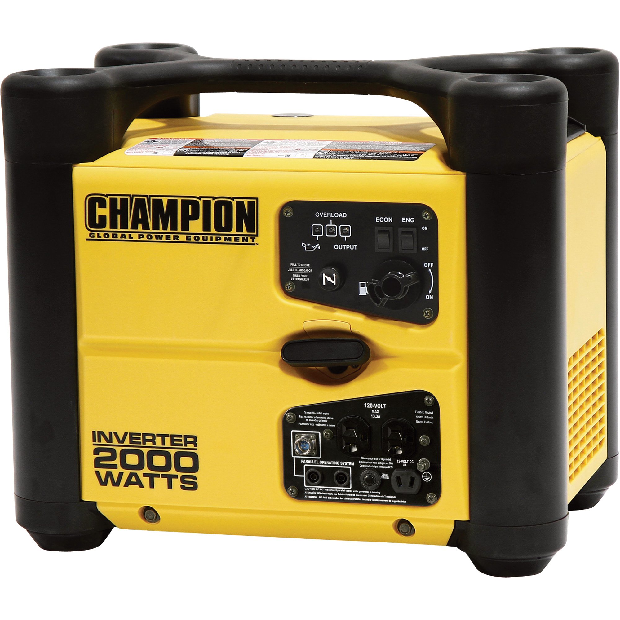 Champion Power Equipment Portable Inverter Generator — 2000 Surge Watts, 1700 Rated Watts, Model# 735361